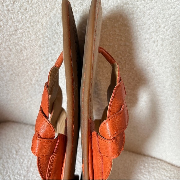 BOC Born Orange Braided Thong Sandals Flip Flops Women’s Size 9 - Picture 9 of 14